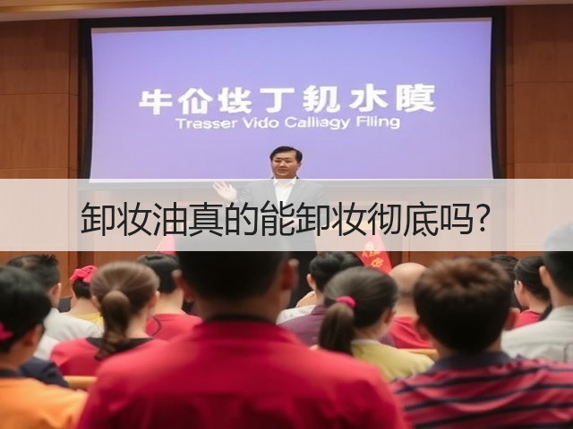 卸妆油真的能卸妆彻底吗?(图1) 卸妆油真的能卸妆彻底吗?(图1)