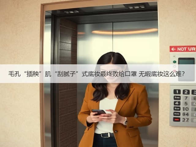 毛孔“插秧”肌“刮腻子”式底妆最终败给口罩 无暇底妆这么难？(图2)