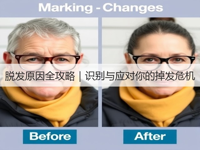 脱发原因全攻略|识别与应对你的掉发危机(图1) 脱发原因全攻略|识别与应对你的掉发危机(图1)