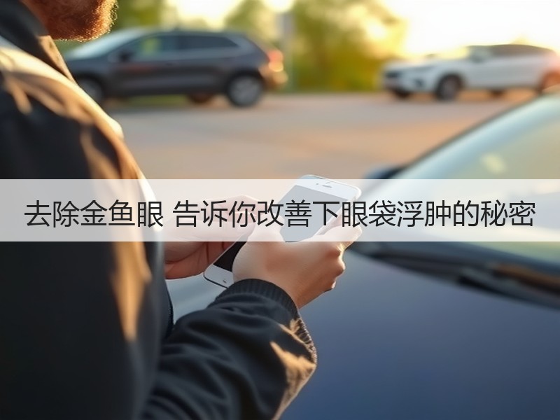 去除金鱼眼 告诉你改善下眼袋浮肿的秘密