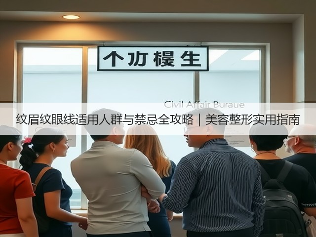 纹眉纹眼线适用人群与禁忌全攻略|美容整形实用指南(图1) 纹眉纹眼线适用人群与禁忌全攻略|美容整形实用指南(图1)