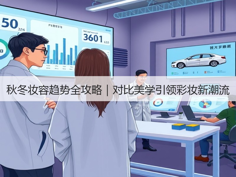 秋冬妆容趋势全攻略｜对比美学引领彩妆新潮流