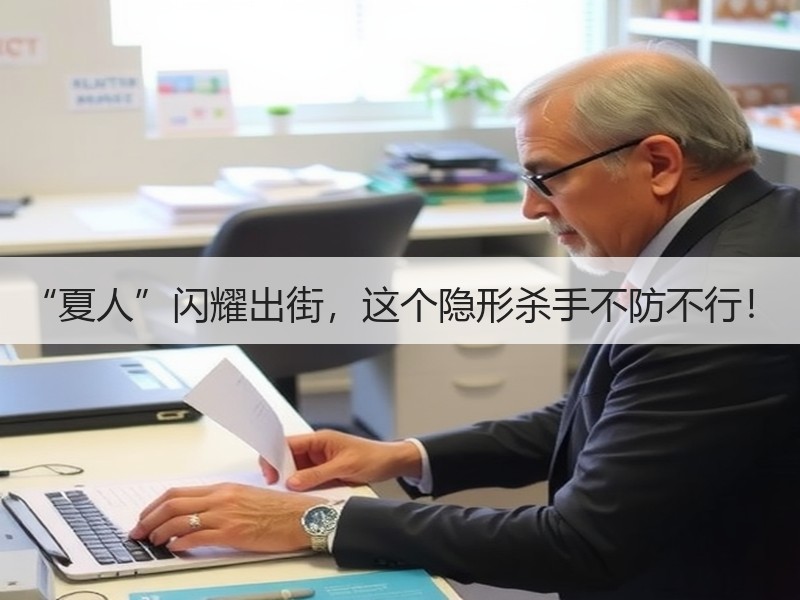“夏人”闪耀出街，这个隐形杀手不防不行！