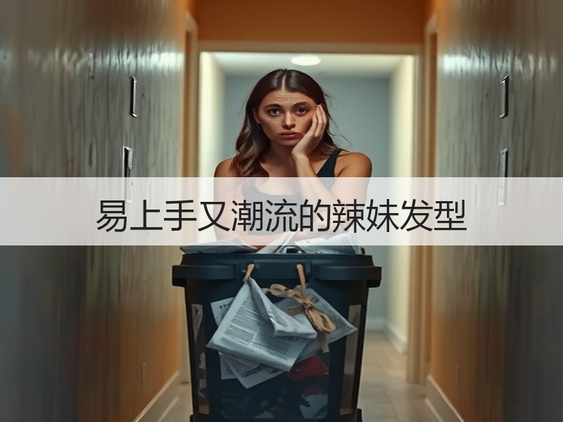 易上手又潮流的辣妹发型