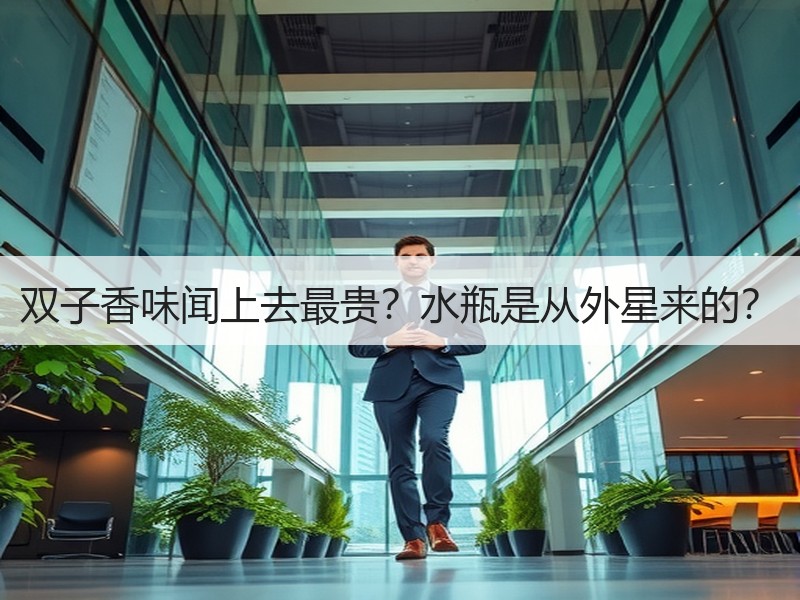 双子香味闻上去最贵？水瓶是从外星来的？