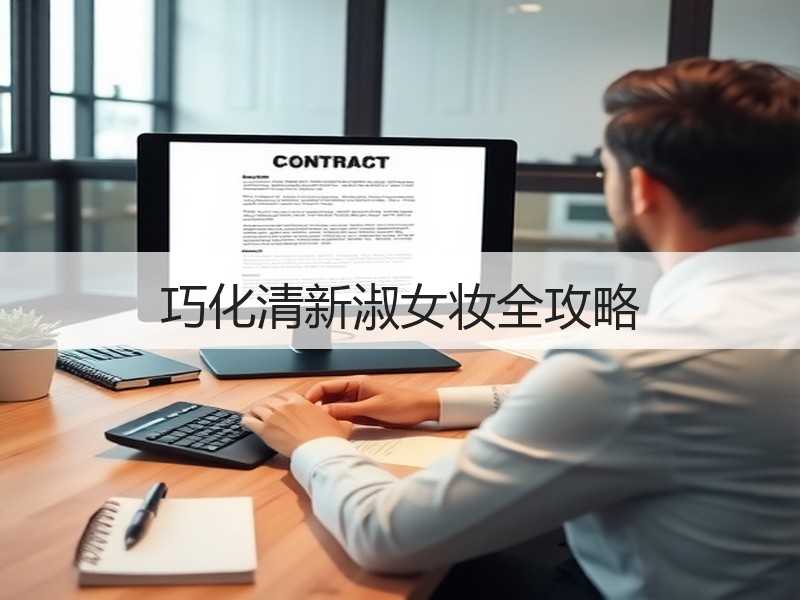 巧化清新淑女妆全攻略