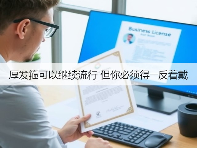厚发箍可以继续流行 但你必须得――反着戴(图1) 厚发箍可以继续流行 但你必须得――反着戴(图1)