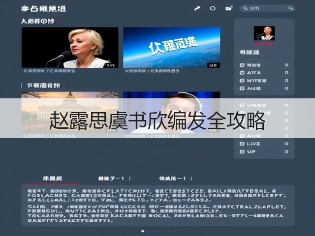 赵露思虞书欣编发全攻略(图3) 赵露思虞书欣编发全攻略(图3)