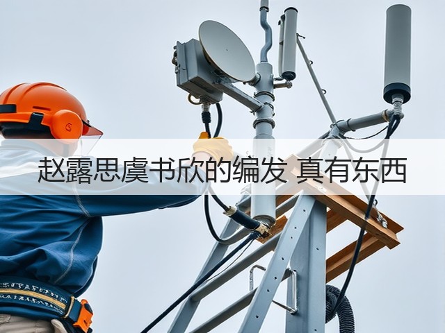 赵露思虞书欣的编发 真有东西(图1)