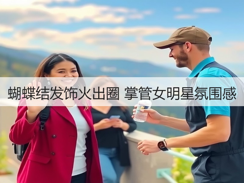 蝴蝶结发饰火出圈 掌管女明星氛围感