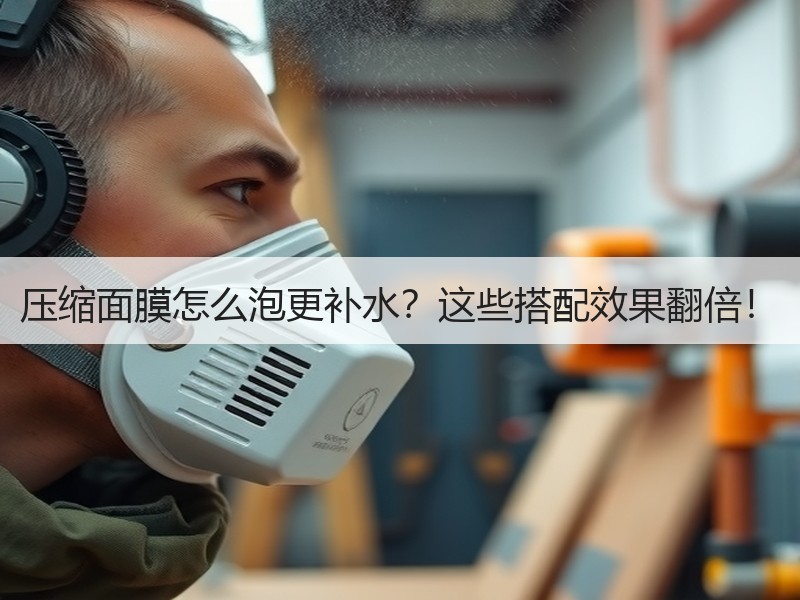 压缩面膜怎么泡更补水？这些搭配效果翻倍！