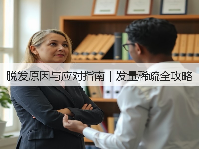 脱发原因与应对指南｜发量稀疏全攻略