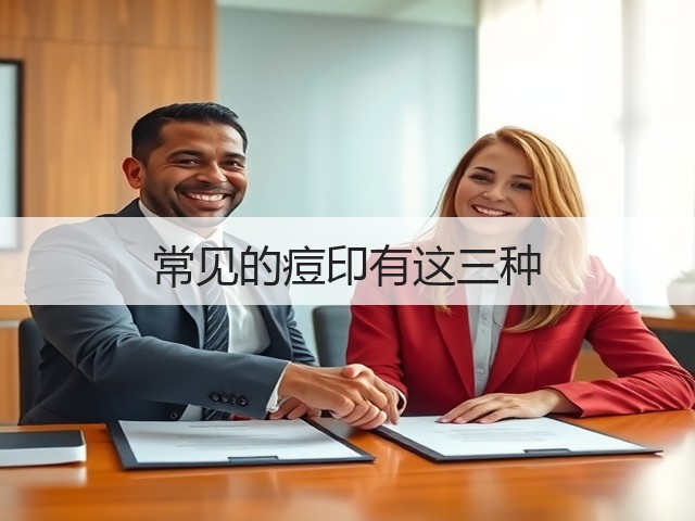 常见的痘印有这三种(图3) 常见的痘印有这三种(图3)