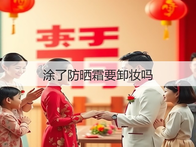 涂了防晒霜要卸妆吗(图2) 涂了防晒霜要卸妆吗(图2)