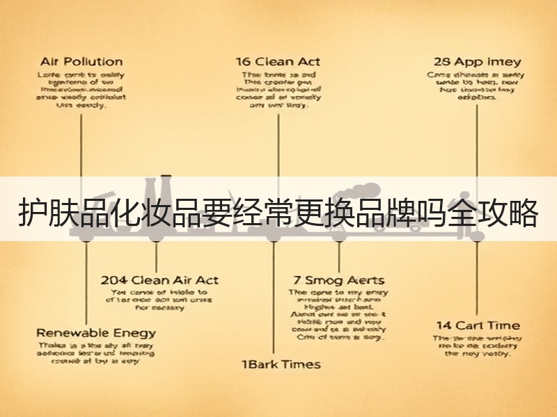 护肤品化妆品要经常更换品牌吗全攻略