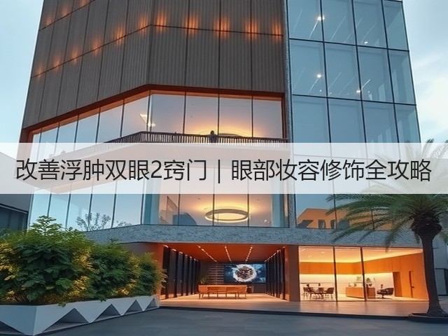 改善浮肿双眼2窍门|眼部妆容修饰全攻略(图1) 改善浮肿双眼2窍门|眼部妆容修饰全攻略(图1)