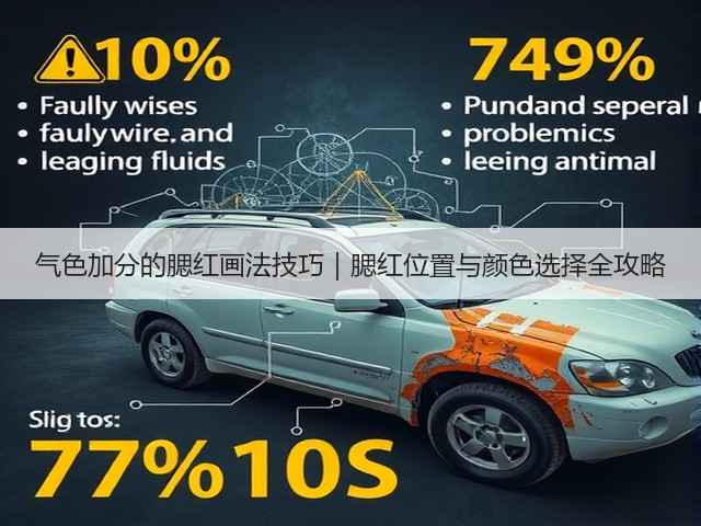 气色加分的腮红画法技巧|腮红位置与颜色选择全攻略(图3) 气色加分的腮红画法技巧|腮红位置与颜色选择全攻略(图3)