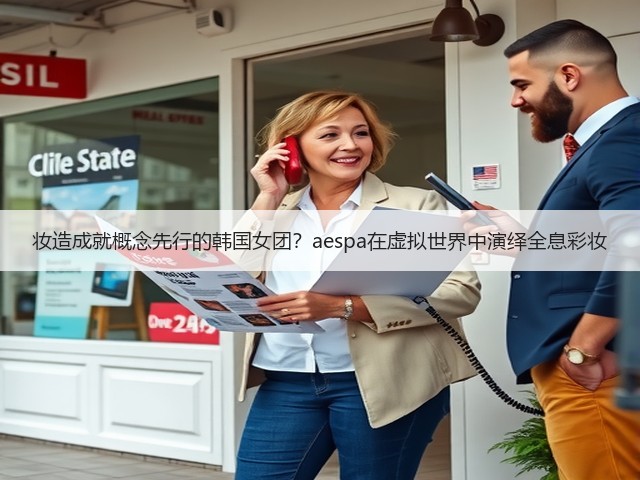 妆造成就概念先行的韩国女团?aespa在虚拟世界中演绎全息彩妆(图2) 妆造成就概念先行的韩国女团?aespa在虚拟世界中演绎全息彩妆(图2)