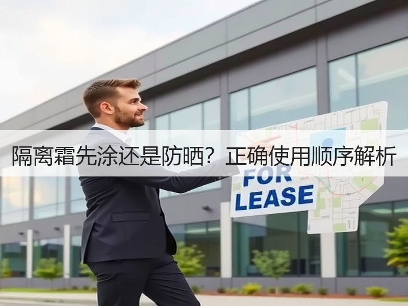 隔离霜先涂还是防晒？正确使用顺序解析
