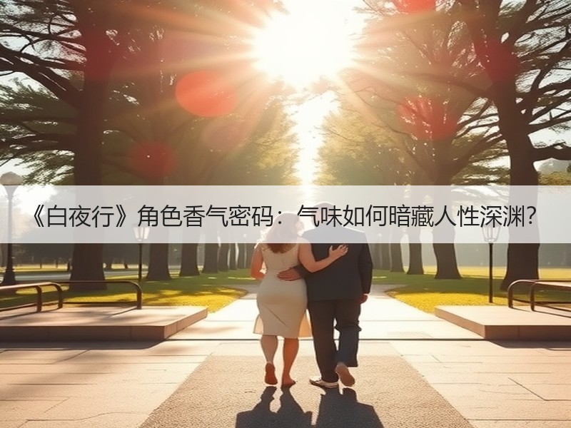 《白夜行》角色香气密码：气味如何暗藏人性深渊？