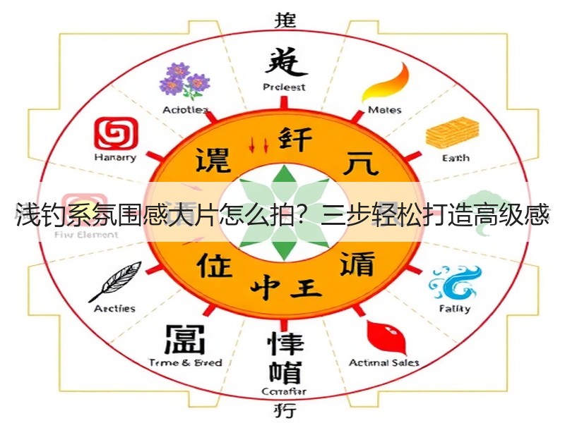 浅钓系氛围感大片怎么拍？三步轻松打造高级感
