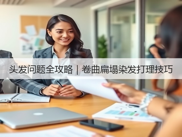 头发问题全攻略|卷曲扁塌染发打理技巧(图1) 头发问题全攻略|卷曲扁塌染发打理技巧(图1)