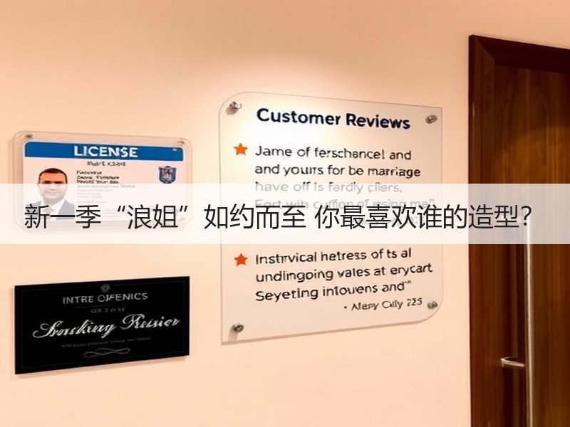 新一季“浪姐”如约而至 你最喜欢谁的造型？
