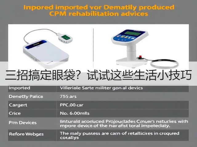 三招搞定眼袋?试试这些生活小技巧(图2) 三招搞定眼袋?试试这些生活小技巧(图2)
