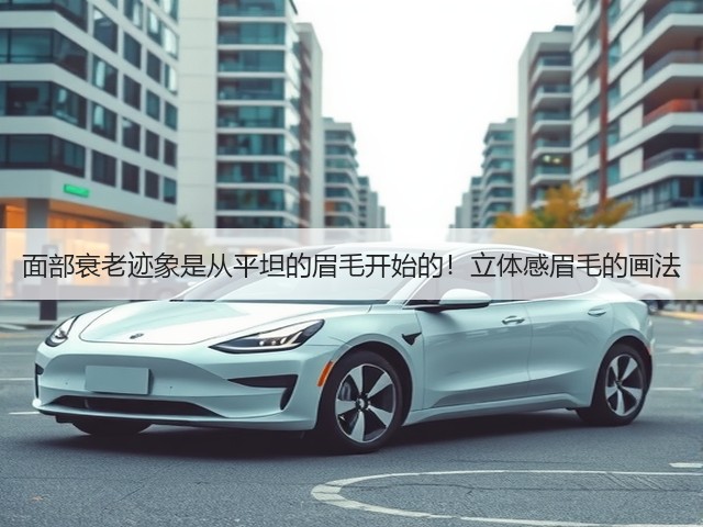 面部衰老迹象是从平坦的眉毛开始的!立体感眉毛的画法(图3) 面部衰老迹象是从平坦的眉毛开始的!立体感眉毛的画法(图3)