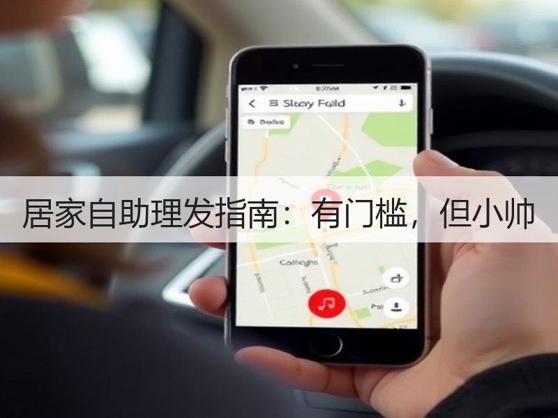居家自助理发指南：有门槛，但小帅