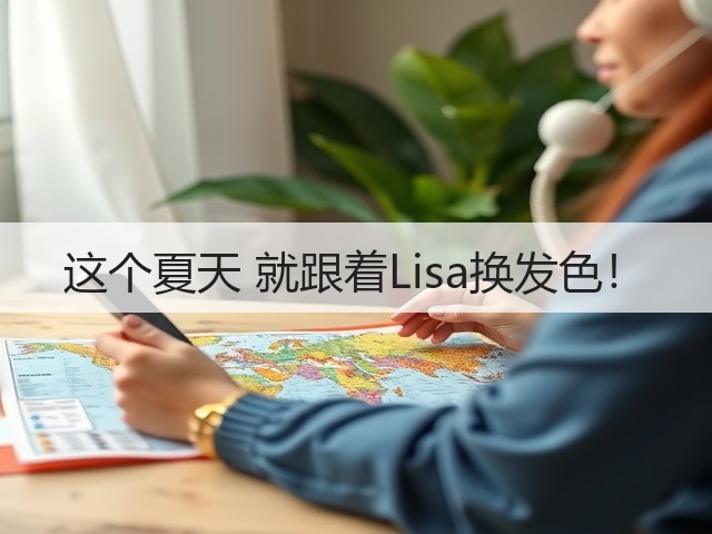 这个夏天 就跟着Lisa换发色!(图3) 这个夏天 就跟着Lisa换发色!(图3)
