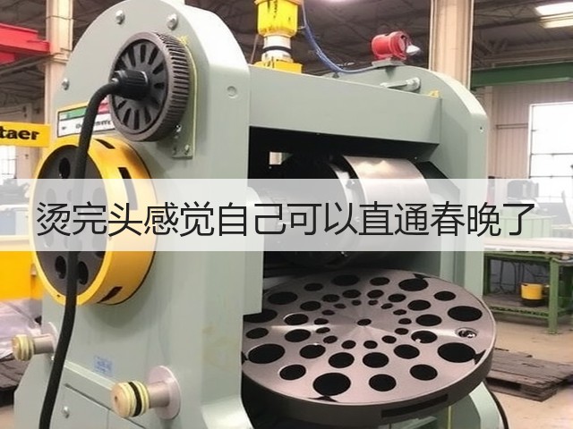 烫完头感觉自己可以直通春晚了(图1) 烫完头感觉自己可以直通春晚了(图1)