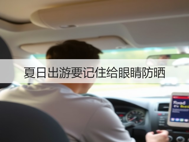夏日出游要记住给眼睛防晒(图3) 夏日出游要记住给眼睛防晒(图3)