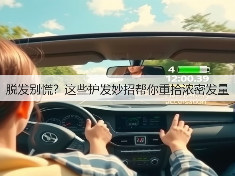 脱发别慌？这些护发妙招帮你重拾浓密发量