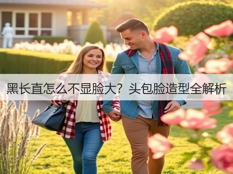 黑长直怎么不显脸大？头包脸造型全解析