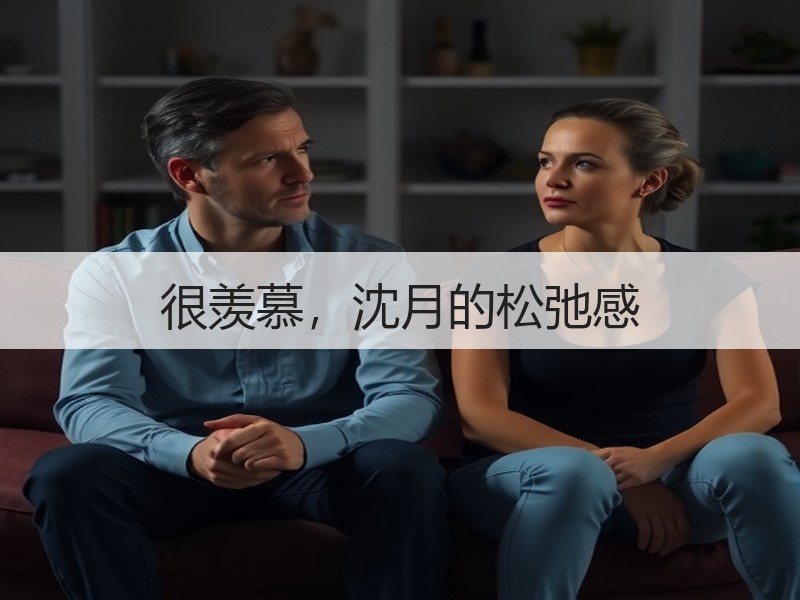 很羡慕，沈月的松弛感