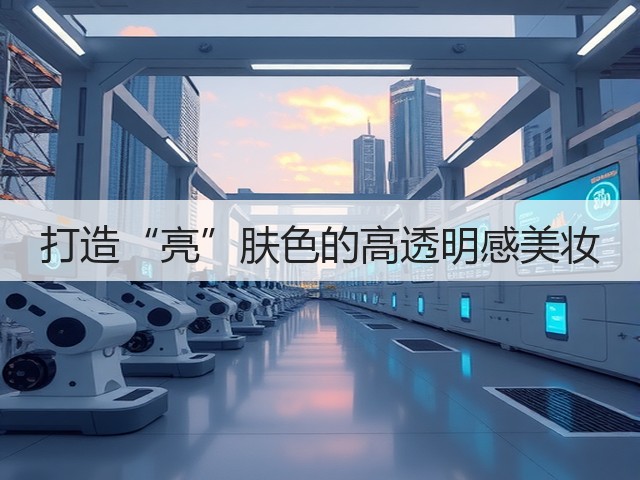 打造“亮”肤色的高透明感美妆(图2) 打造“亮”肤色的高透明感美妆(图2)