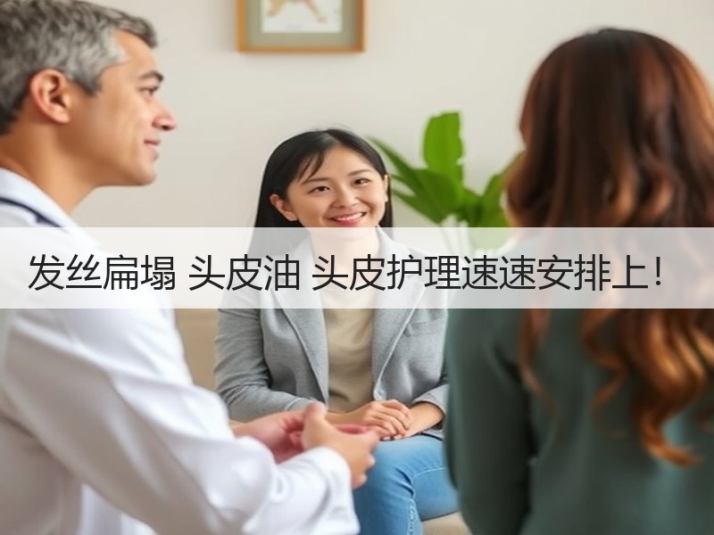 发丝扁塌 头皮油 头皮护理速速安排上！