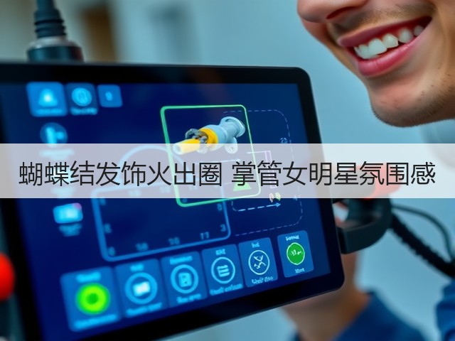 蝴蝶结发饰火出圈 掌管女明星氛围感(图2)
