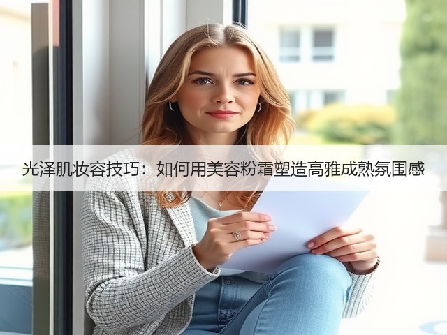 光泽肌妆容技巧:如何用美容粉霜塑造高雅成熟氛围感(图2) 光泽肌妆容技巧:如何用美容粉霜塑造高雅成熟氛围感(图2)