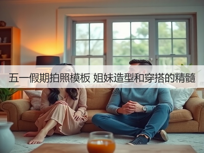 五一假期拍照模板 姐妹造型和穿搭的精髓