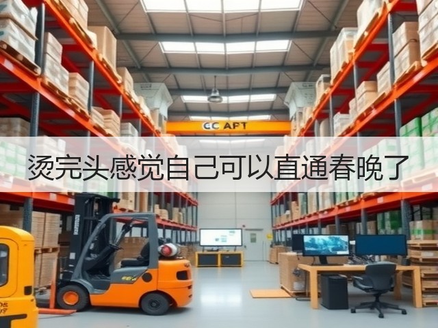 烫完头感觉自己可以直通春晚了(图2)