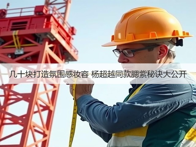 几十块打造氛围感妆容 杨超越同款腮紫秘诀大公开(图1)