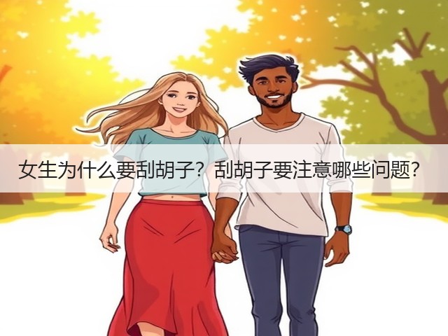 女生为什么要刮胡子？刮胡子要注意哪些问题？(图2)
