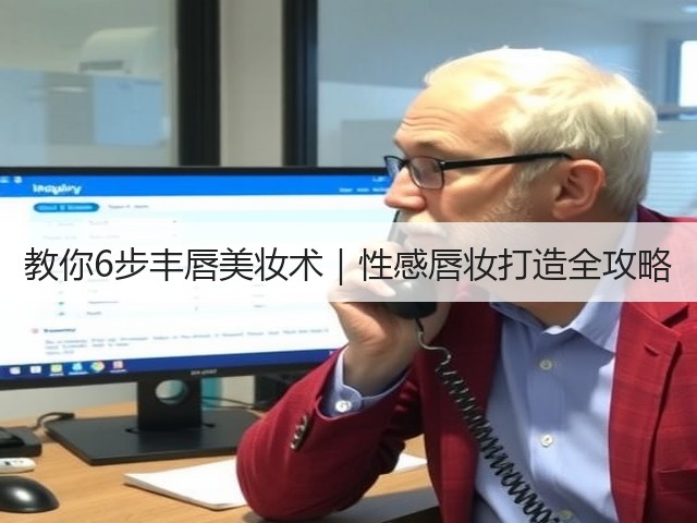 教你6步丰唇美妆术|性感唇妆打造全攻略(图3) 教你6步丰唇美妆术|性感唇妆打造全攻略(图3)