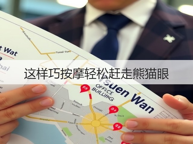 这样巧按摩轻松赶走熊猫眼(图2)