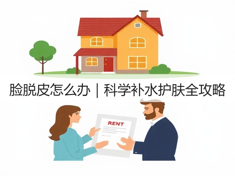 脸脱皮怎么办｜科学补水护肤全攻略