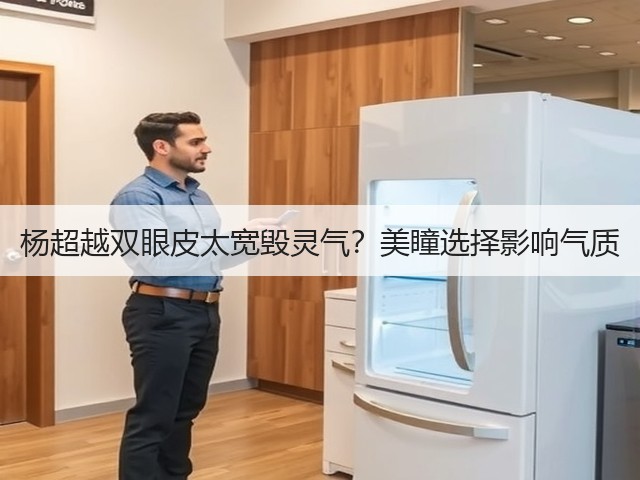 杨超越双眼皮太宽毁灵气？美瞳选择影响气质(图1)