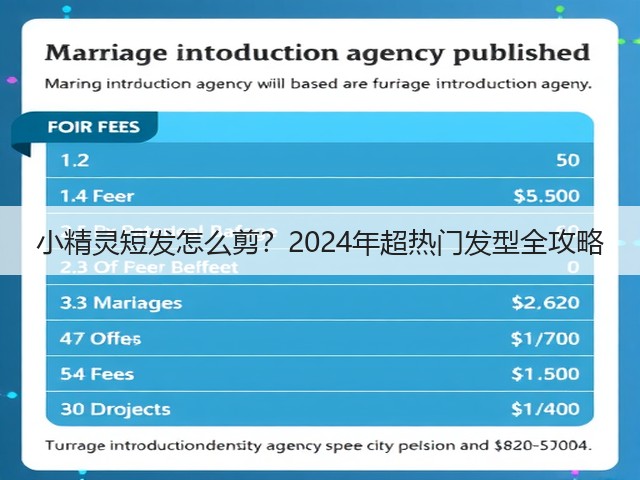 小精灵短发怎么剪?2024年超热门发型全攻略(图2) 小精灵短发怎么剪?2024年超热门发型全攻略(图2)