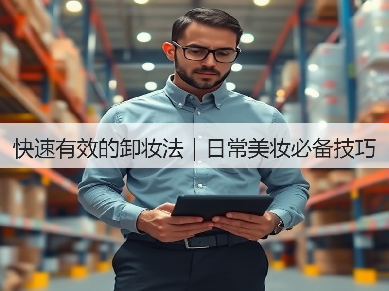 快速有效的卸妆法｜日常美妆必备技巧